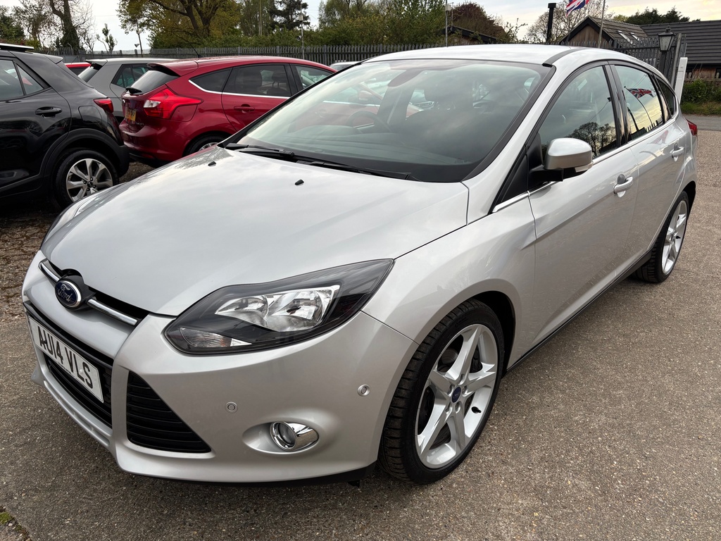 Ford Focus 1.6 Tdci Titanium Navigator Euro 5 S S AU14VLS Silver #3