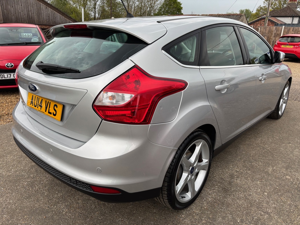 Ford Focus 1.6 Tdci Titanium Navigator Euro 5 S S AU14VLS Silver #6