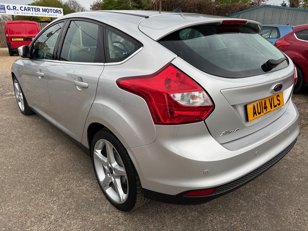 Ford Focus 1.6 Tdci Titanium Navigator Euro 5 S S AU14VLS Silver #4