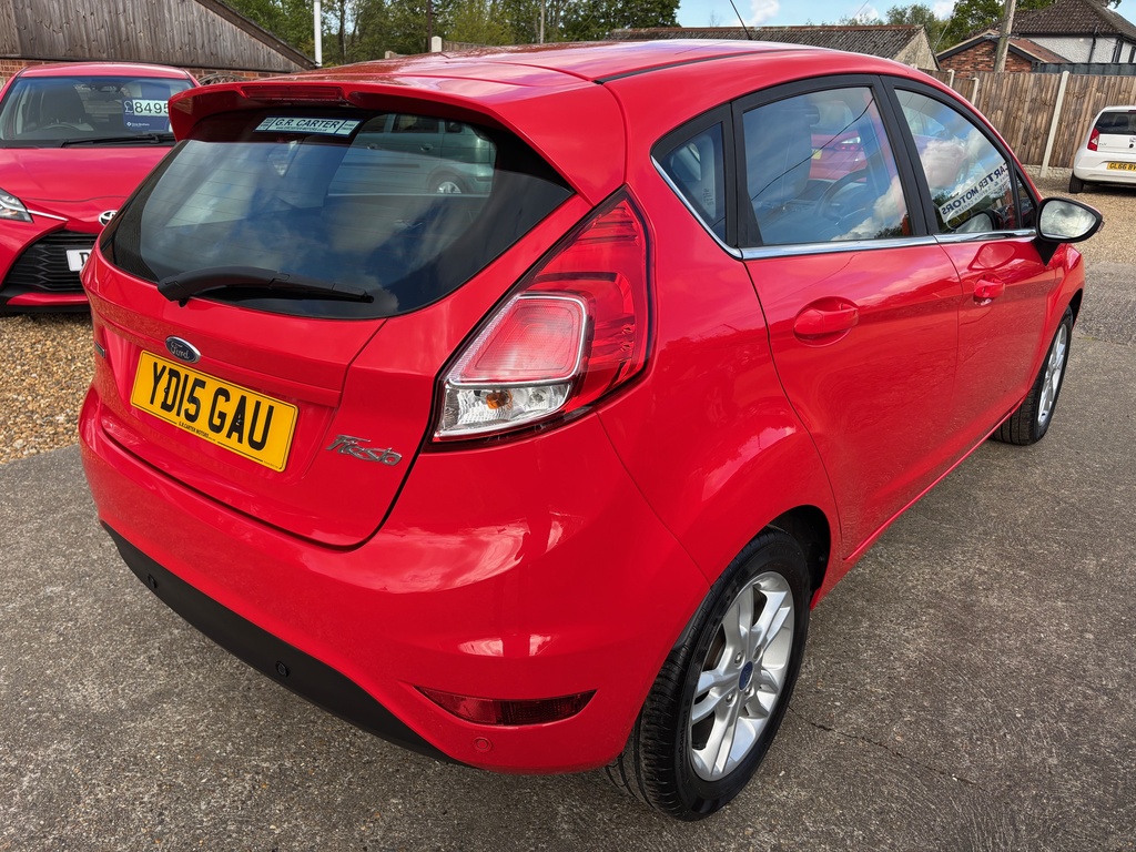 Ford Fiesta 1.0T Ecoboost Zetec Euro 5 S S Red #6