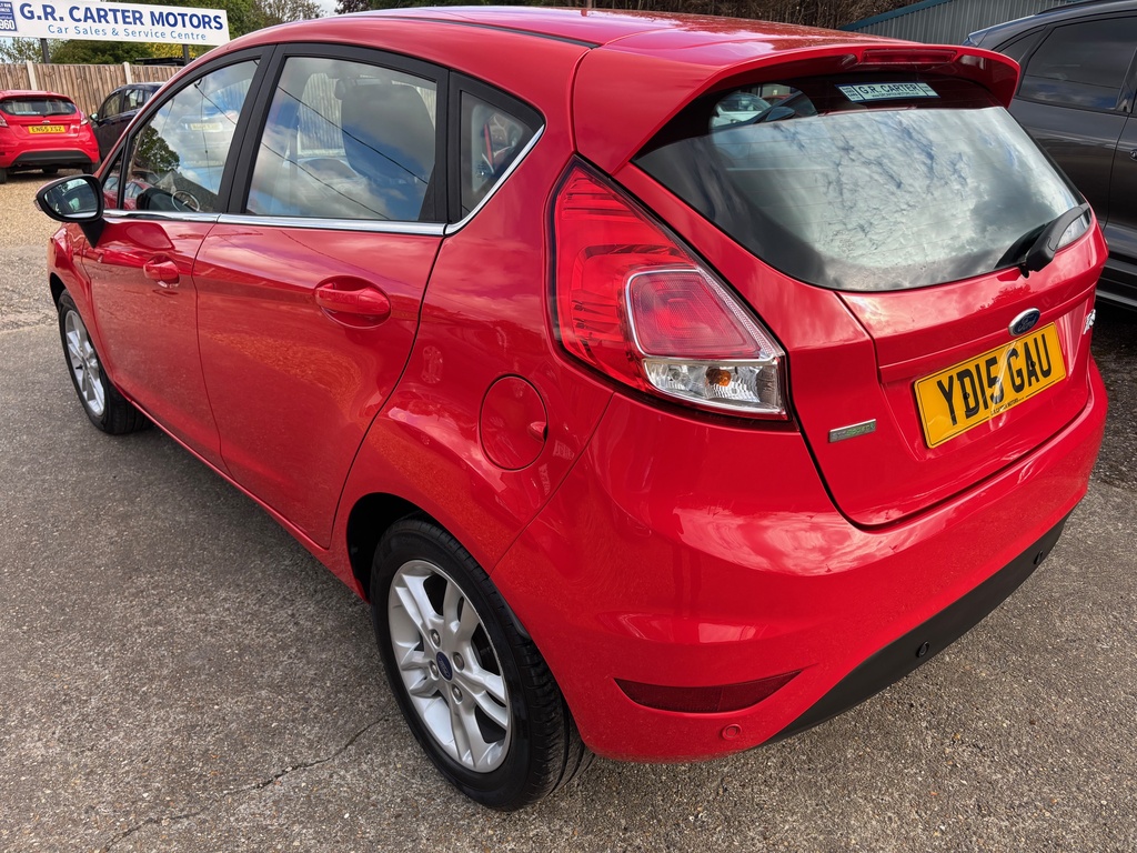 Ford Fiesta 1.0T Ecoboost Zetec Euro 5 S S Red #4