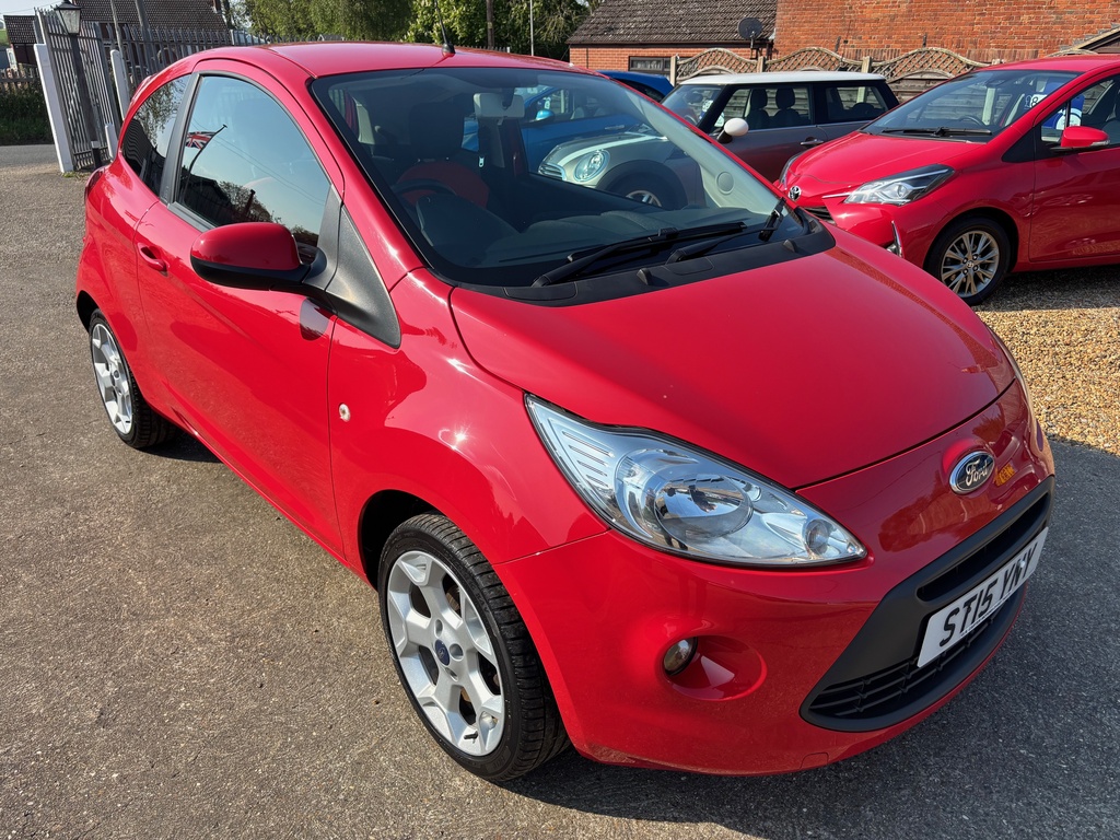 Ford KA 1.2 Zetec Euro 5 S S Red