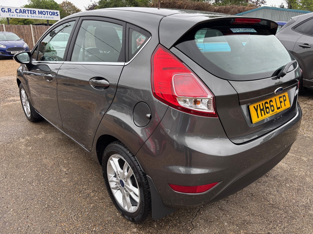 Ford Fiesta 1.25 Zetec Euro 6 Grey #4