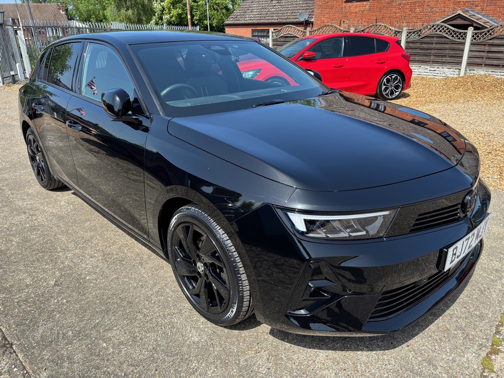 Vauxhall Astra 1.2 Turbo Gs Line Euro 6 S S Black