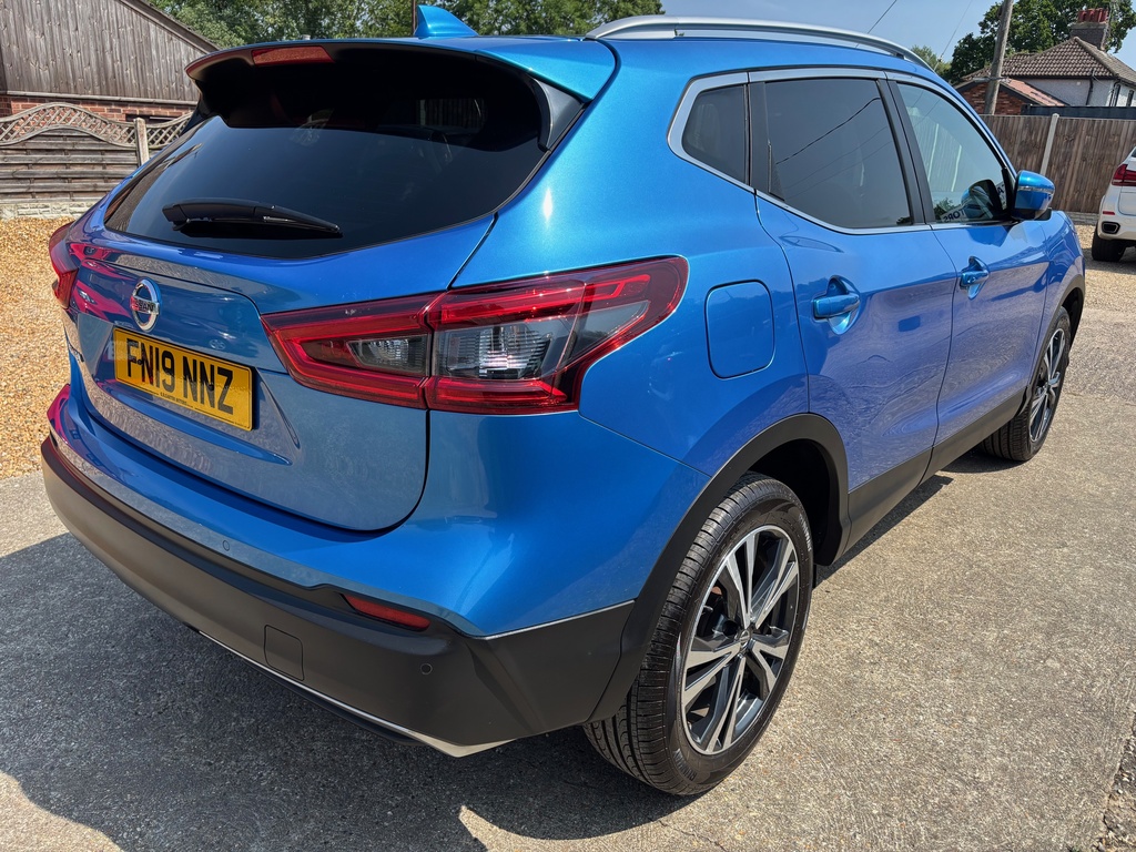 Nissan Qashqai 1.3 Dig-t N-connecta Euro 6 S S FN19NNZ Blue #6