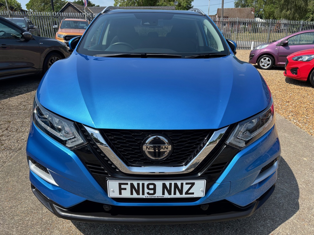 Nissan Qashqai 1.3 Dig-t N-connecta Euro 6 S S FN19NNZ Blue #2