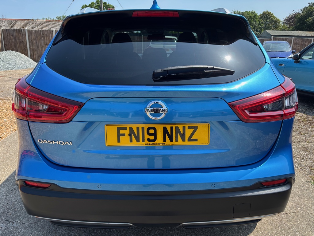 Nissan Qashqai 1.3 Dig-t N-connecta Euro 6 S S FN19NNZ Blue #5