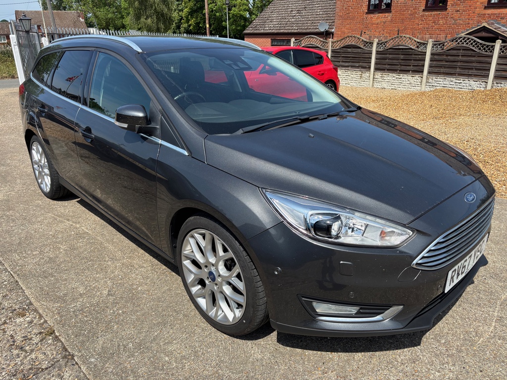 Ford Focus 1.5 Tdci Titanium X Euro 6 S S Silver