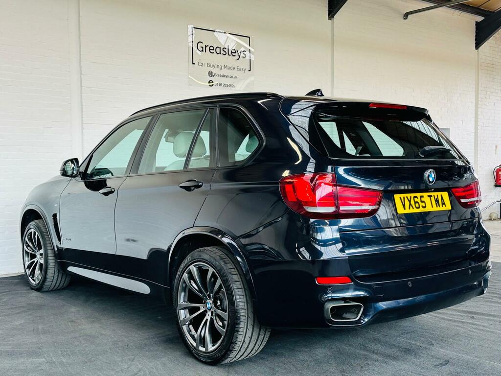 BMW X5 3.0 40D M Sport Xdrive Euro 6 Ss VX65TWA Black #2