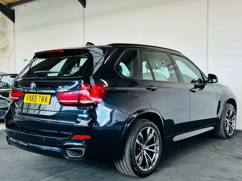 BMW X5 3.0 40D M Sport Xdrive Euro 6 Ss VX65TWA Black #5