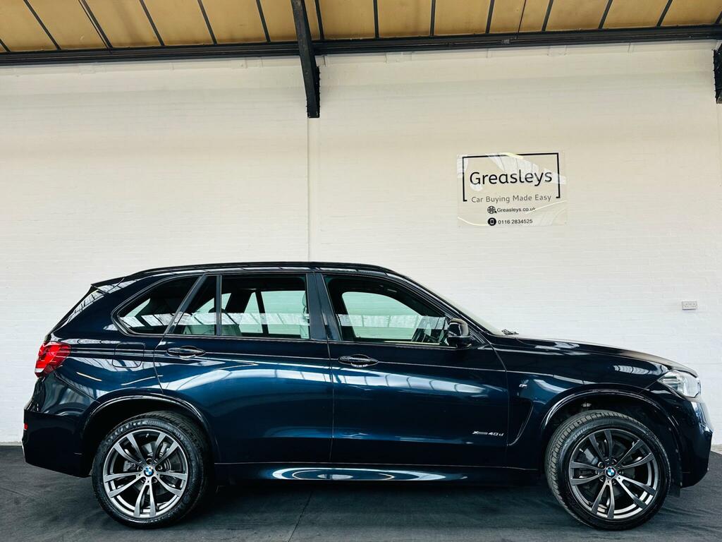 BMW X5 3.0 40D M Sport Xdrive Euro 6 Ss VX65TWA Black #4