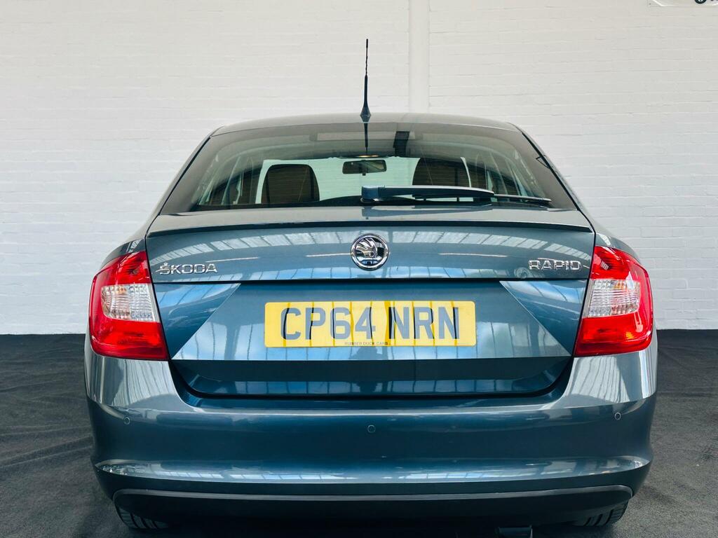 Skoda Rapid Sport Tsi Blue #4