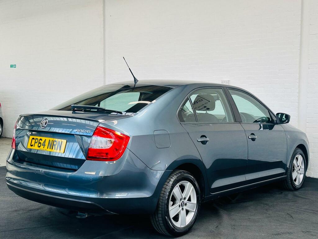 Skoda Rapid Sport Tsi Blue #5