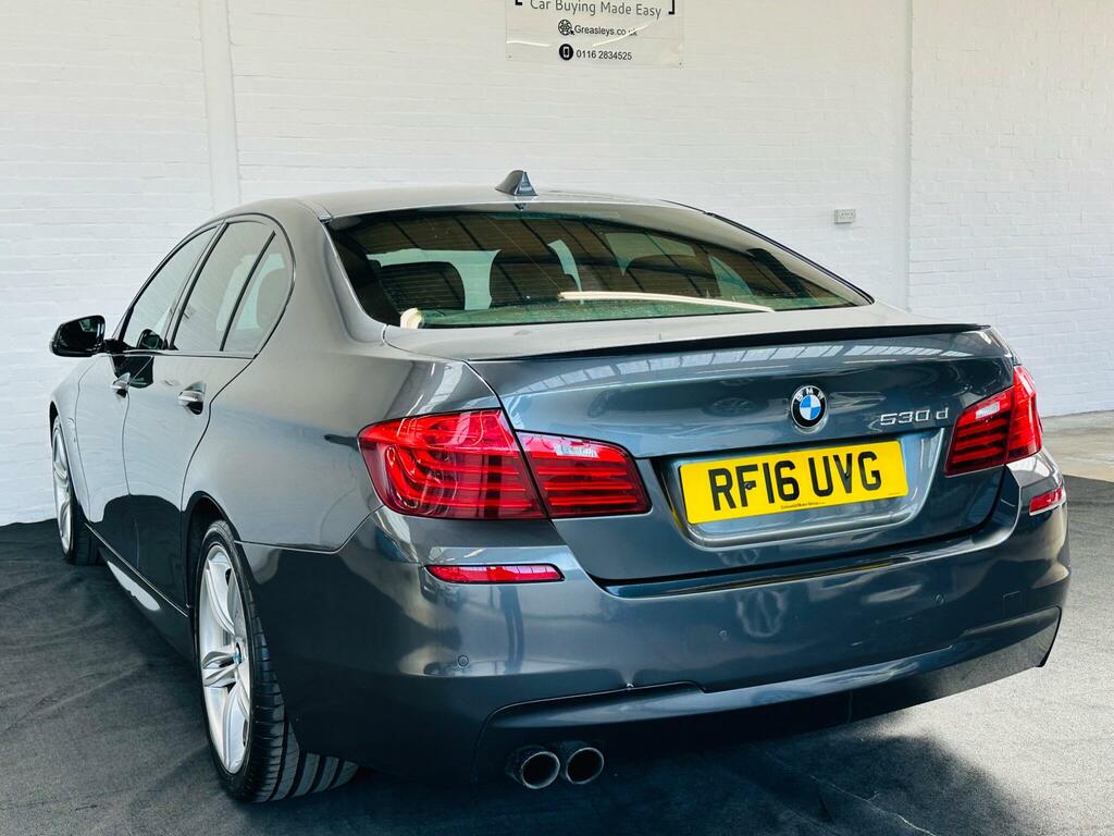 BMW 5 Series 3.0 530D M Sport Euro 6 Ss RF16UVG Grey #2
