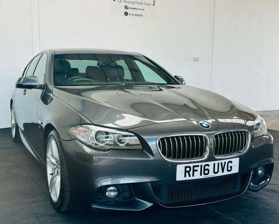 BMW 5 Series 3.0 530D M Sport Euro 6 Ss RF16UVG Grey #6