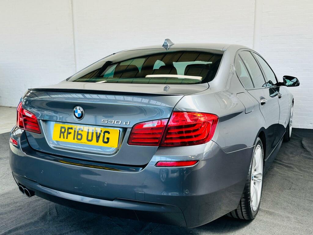 BMW 5 Series 3.0 530D M Sport Euro 6 Ss RF16UVG Grey #4