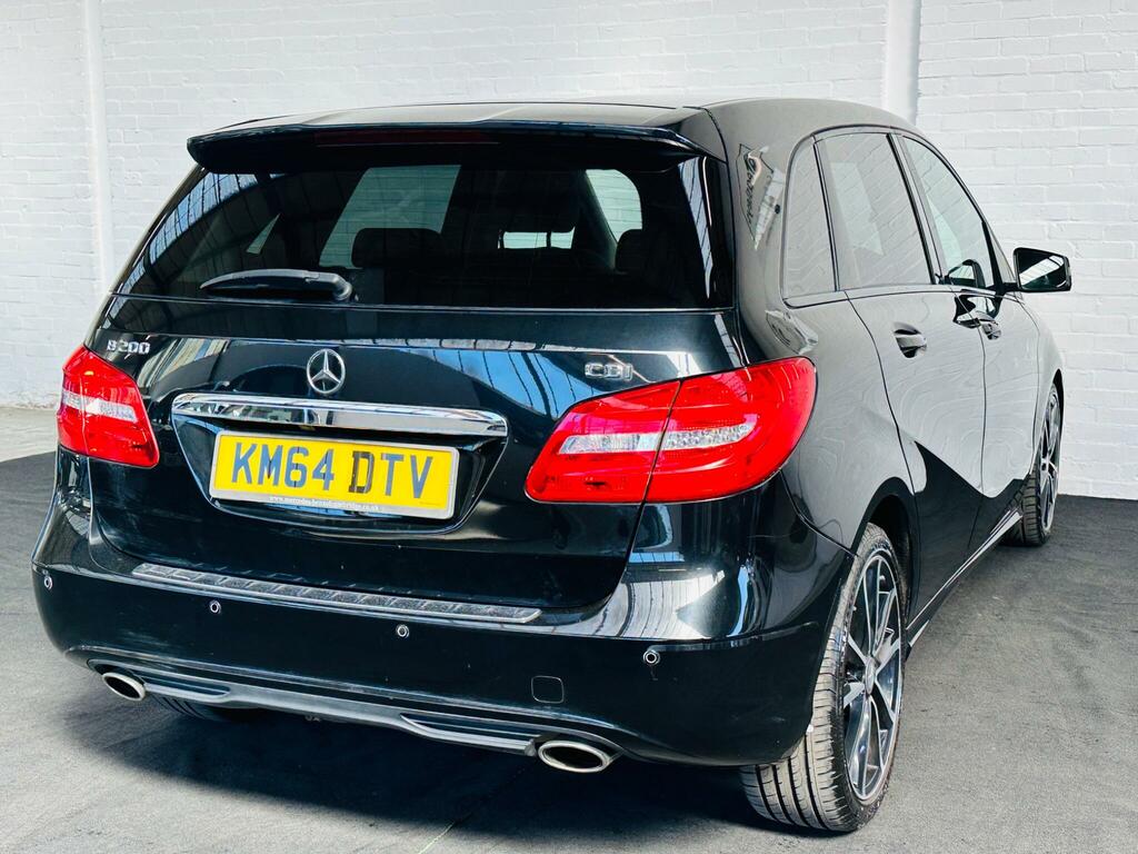 Mercedes-Benz B Class 1.8 B200 Cdi Sport 7G-dct Euro 5 Ss Black #6