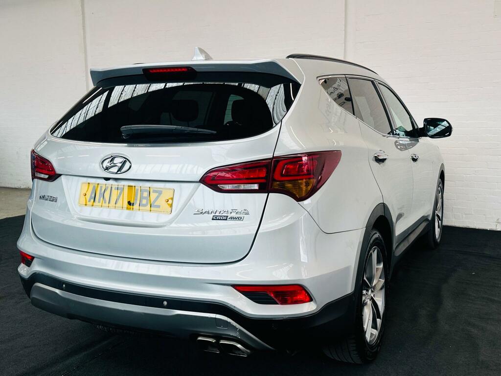 Hyundai Santa Fe 2.2 Crdi Blue Drive Premium Se 4Wd Euro 6 S Silver #5
