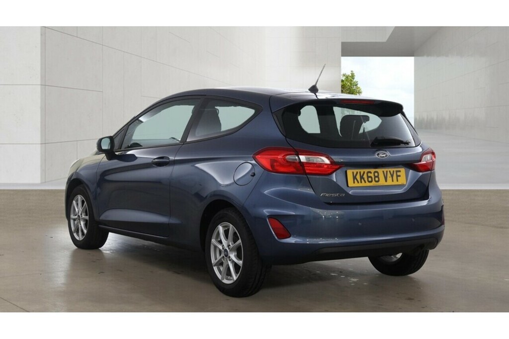 Ford Fiesta 1.0T Ecoboost Zetec U2117 Ulez KK68VYF Blue #4
