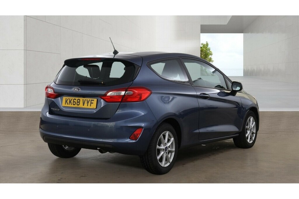 Ford Fiesta 1.0T Ecoboost Zetec U2117 Ulez KK68VYF Blue #5