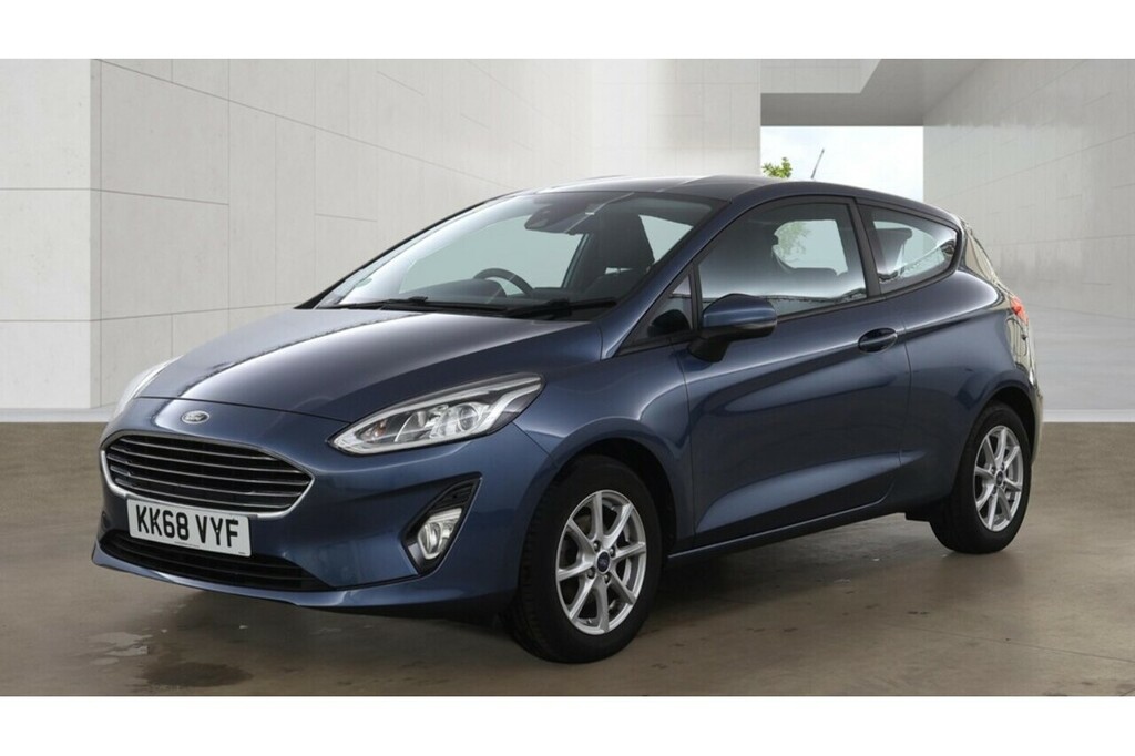Ford Fiesta 1.0T Ecoboost Zetec U2117 Ulez KK68VYF Blue #3
