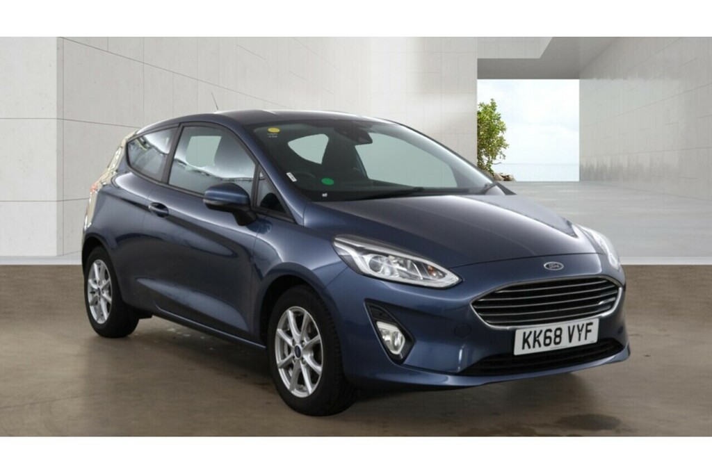 Ford Fiesta 1.0T Ecoboost Zetec U2117 Ulez KK68VYF Blue #2