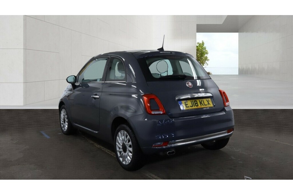 Fiat 500 Lounge U2121 Ulez EJ18KLX Grey #4