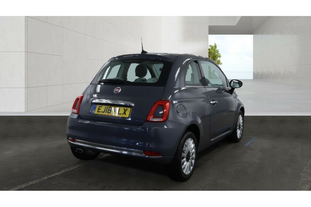 Fiat 500 Lounge U2121 Ulez EJ18KLX Grey #5