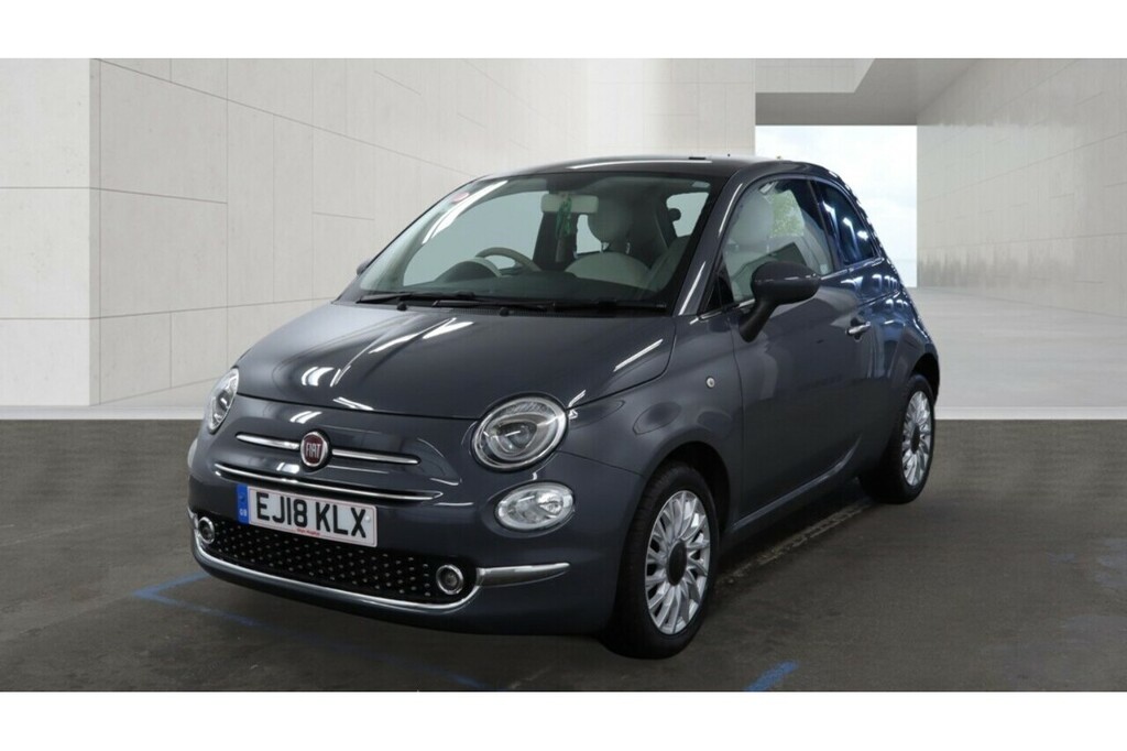 Fiat 500 Lounge U2121 Ulez EJ18KLX Grey #3