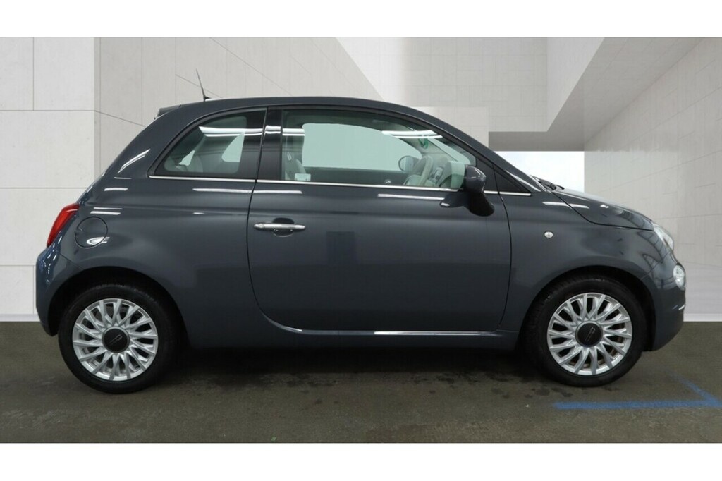 Fiat 500 Lounge U2121 Ulez EJ18KLX Grey #6
