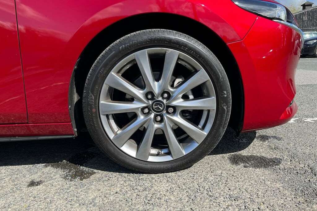 Mazda 3 2.0 E-skyactiv-x Mhev Takumi Saloon Man MX73WLG Red #5