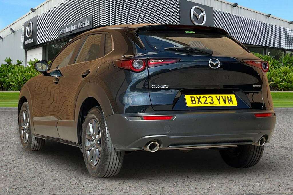 Mazda CX-30 2.0 186Ps 2Wd Se-l Lux Dark Grey Cloth BX23YVM Black #2