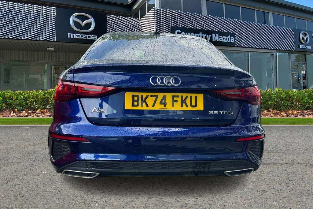 Audi A3 1.5 Tfsi 35 S Line Saloon Euro 6 BK74FKU Blue #6