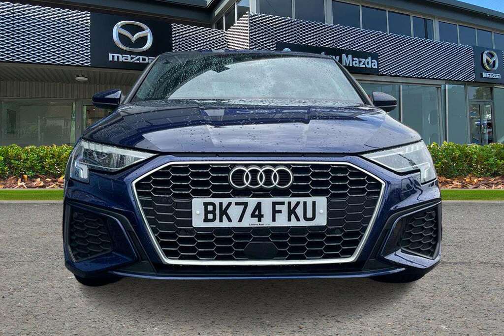 Audi A3 1.5 Tfsi 35 S Line Saloon Euro 6 BK74FKU Blue #5
