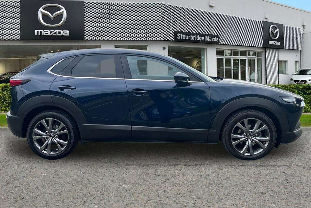 Mazda CX-30 2.0 186Ps 2Wd Sport Lux Dark Grey Cloth BU23GGZ Blue #4