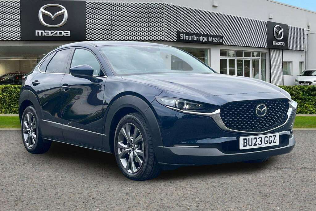 Mazda CX-30 2.0 186Ps 2Wd Sport Lux Dark Grey Cloth Blue