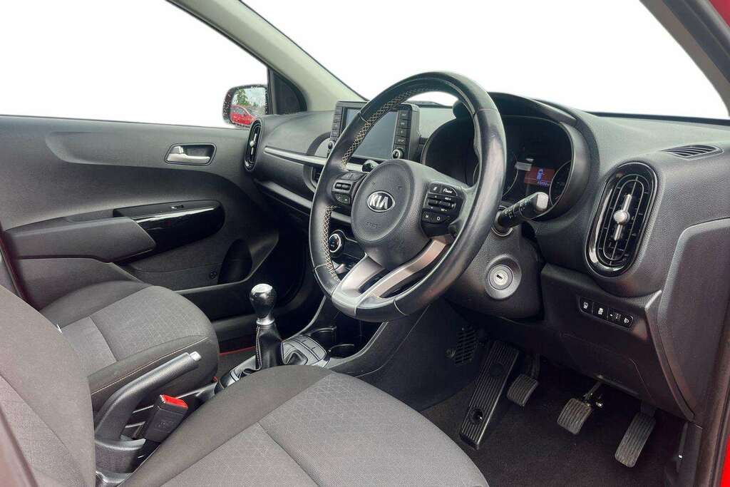 Kia Picanto 1.25 3 Hatchback Euro 6 83 Bhp MF18KPJ Red #3