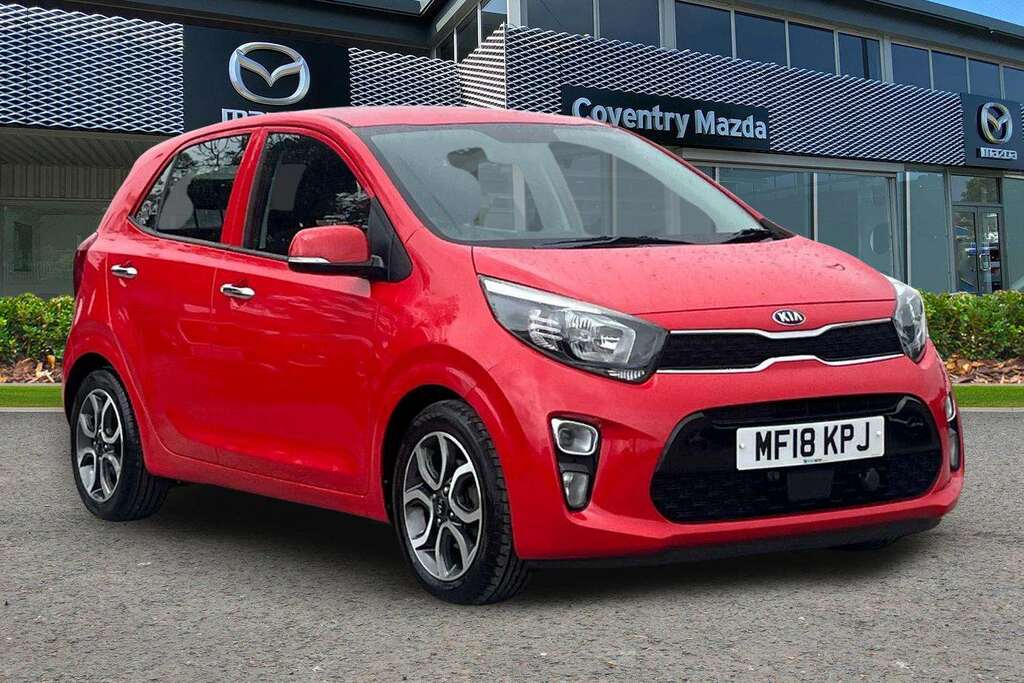 Kia Picanto 1.25 3 Hatchback Euro 6 83 Bhp Red