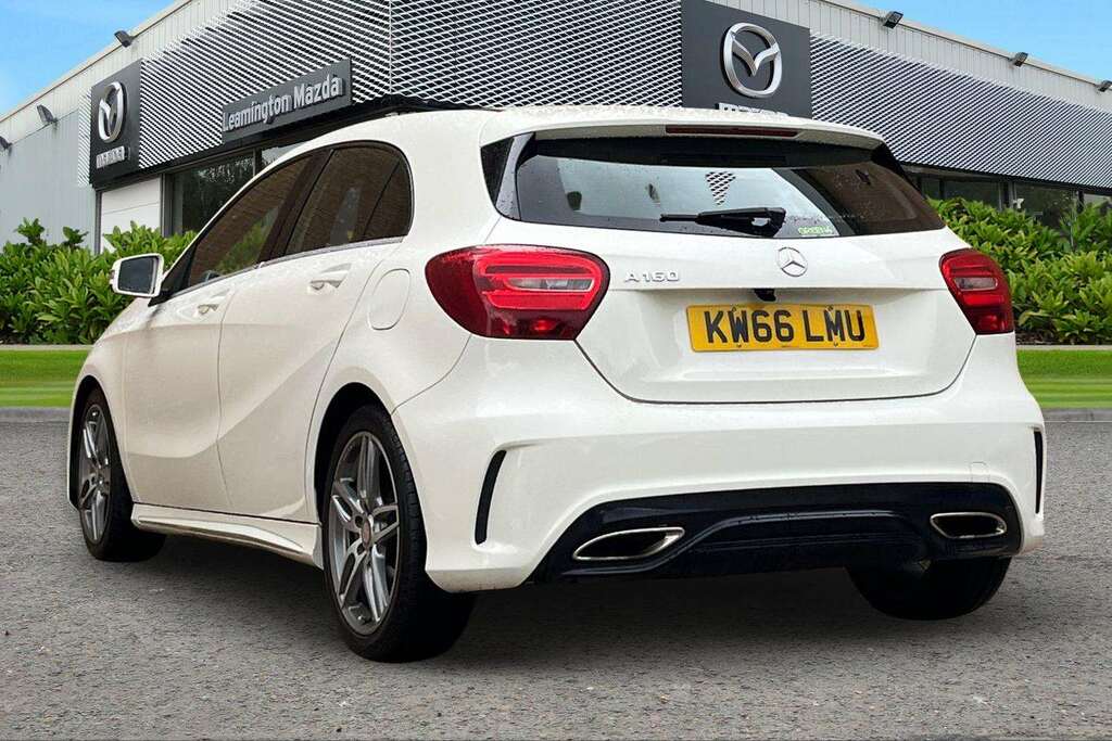 Mercedes-Benz A Class 160 Amg Line KW66LMU White #2