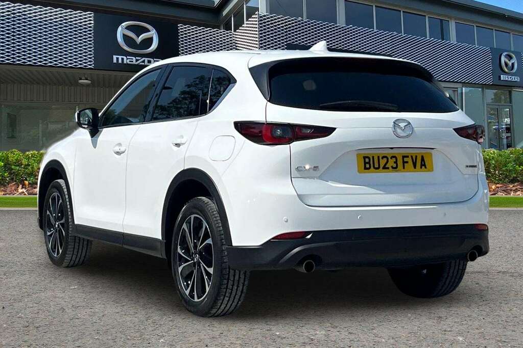 Mazda CX-5 2.0 E-skyactiv G Mhev Exclusive-line Suv Petro BU23FVA White #2