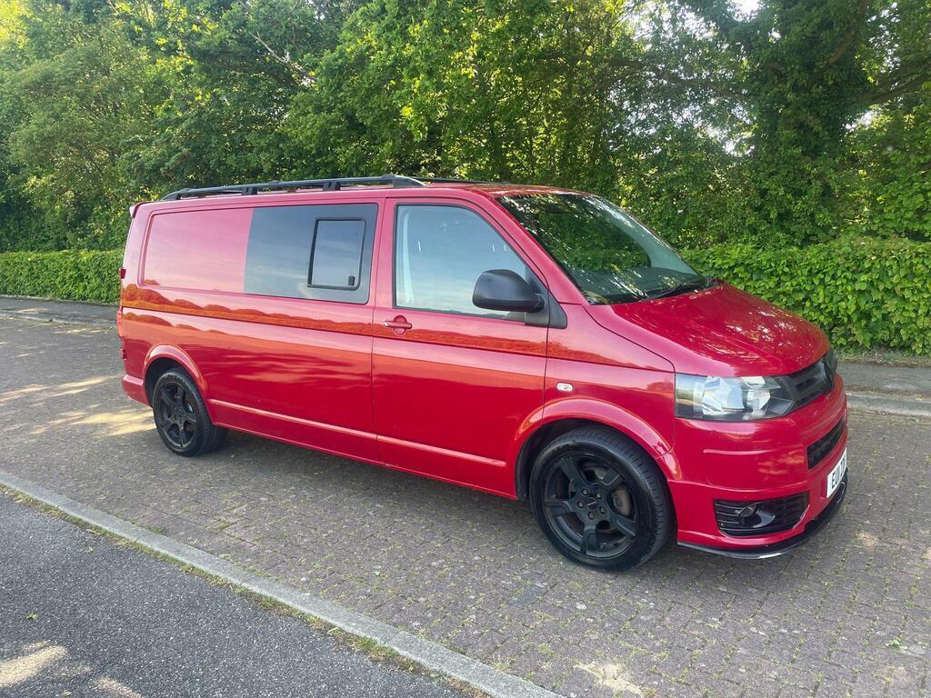 Volkswagen Transporter 2.0 Tdi T30 L3 H1 Red #3