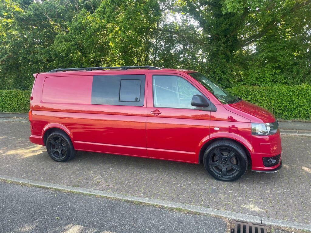 Volkswagen Transporter 2.0 Tdi T30 L3 H1 Red #4