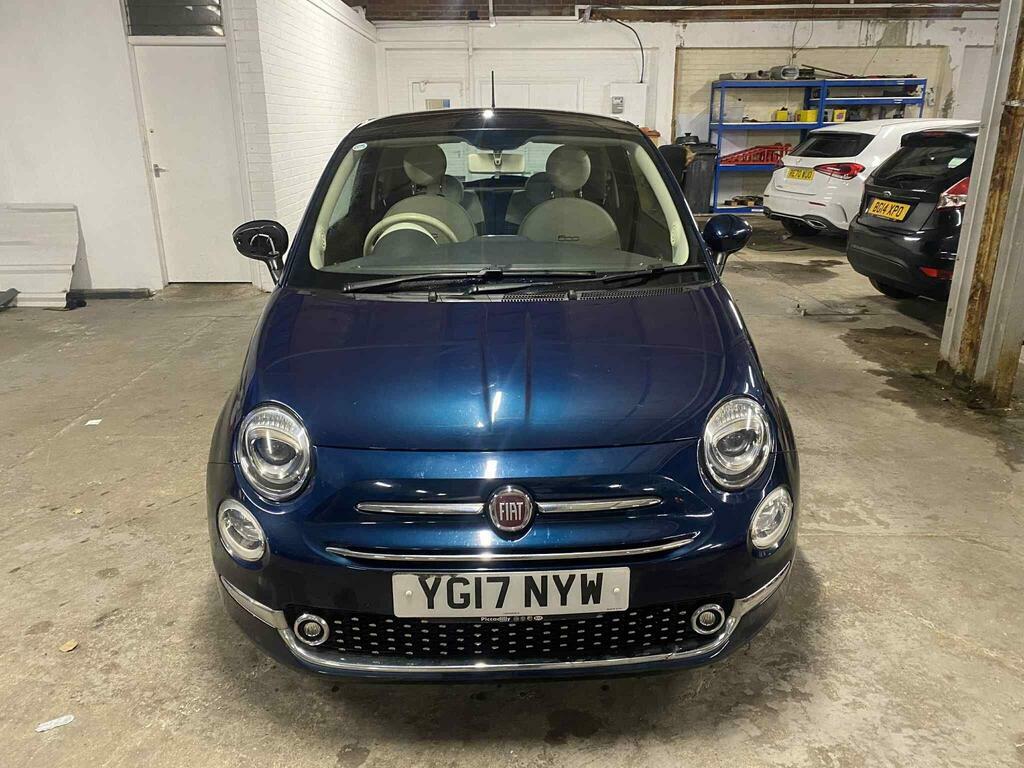 Fiat 500 1.2 Lounge Euro 6 S S YG17NYW Blue #2