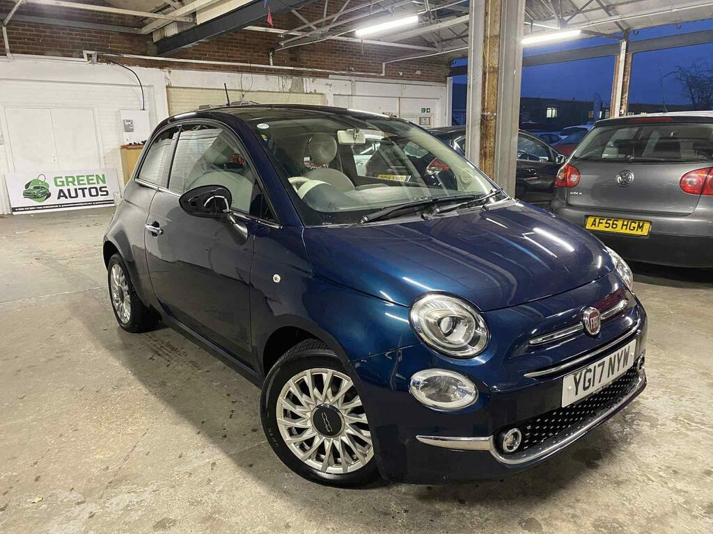 Fiat 500 1.2 Lounge Euro 6 S S Blue