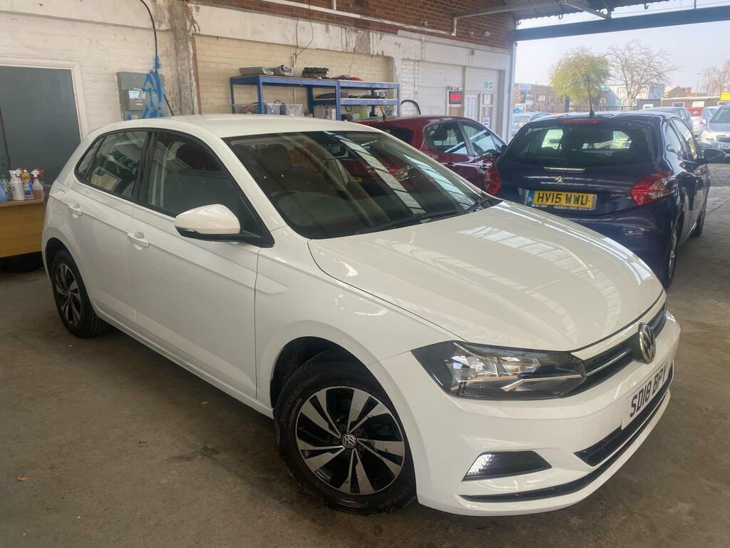 Volkswagen Polo 1.0 Tsi Se Euro 6 S S White