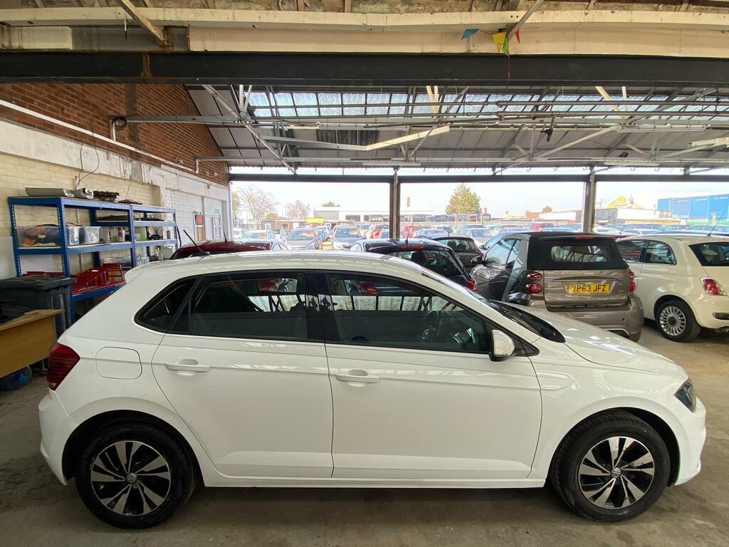 Volkswagen Polo 1.0 Tsi Se Euro 6 S S SD18BPY White #6