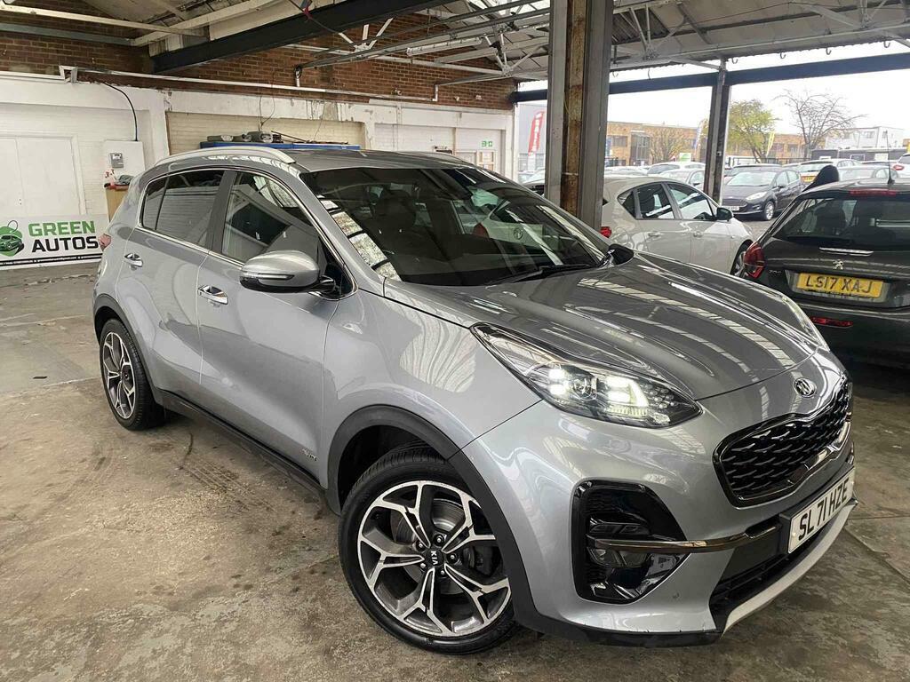 Kia Sportage 1.6 Crdi Mhev Gt-line Dct Awd Euro 6 S S Silver