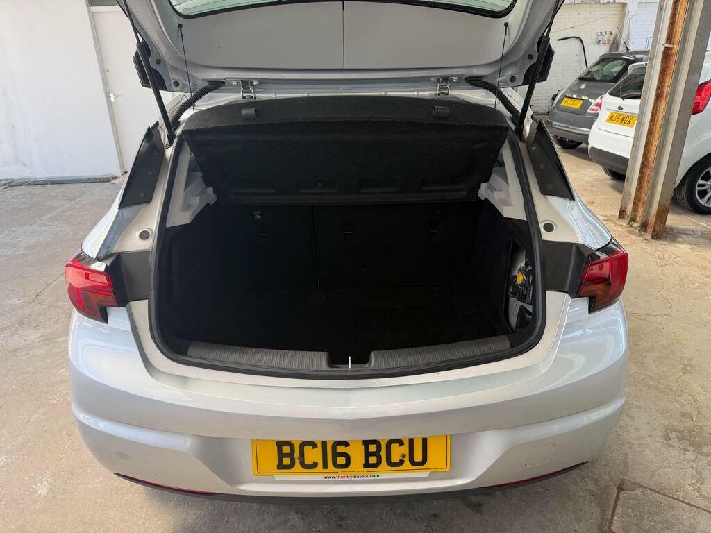 Vauxhall Astra 1.4I Turbo Design Euro 6 S S BC16BCU Silver #6