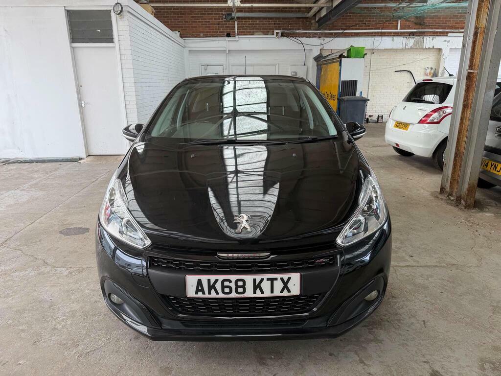 Peugeot 208 1.2 Puretech Gpf Gt Line Euro 6 S S AK68KTX Black #2