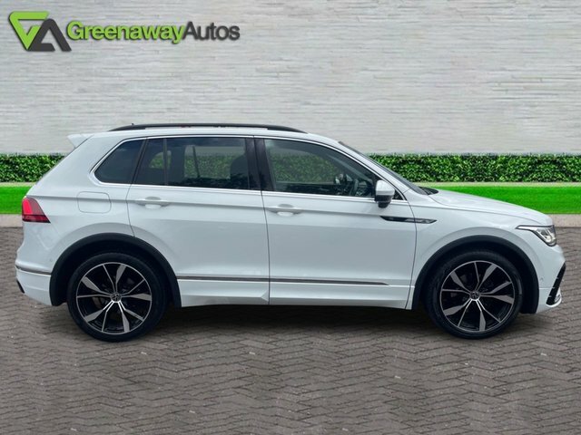 Volkswagen Tiguan Tsi R-line Suv CF72NZH White #5